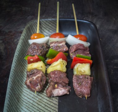 Barbekü sığır eti