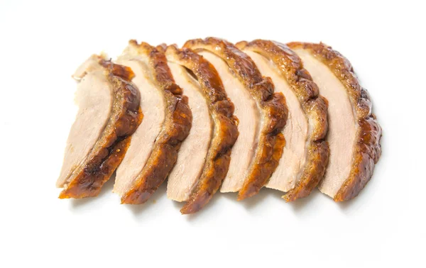 Sliced Roasted Duck — Stock Photo, Image