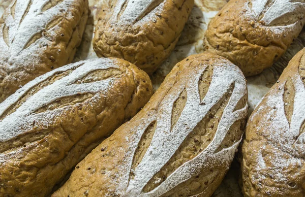 Σπιτικό Multi βύνη ψωμί, γλάσο — Φωτογραφία Αρχείου