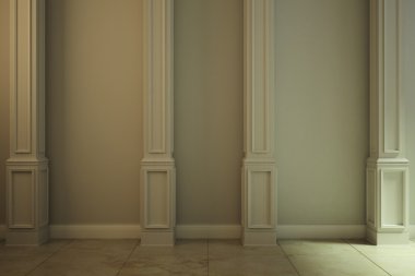 Antik tarzda yapılan iç parçası