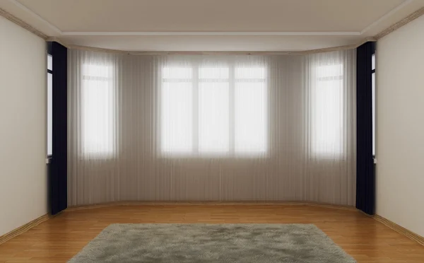 Empty living room. — Stock Photo, Image