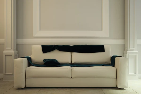 Antika stili içinde bir kanepe ile yapılan iç görüntü. — Stok fotoğraf
