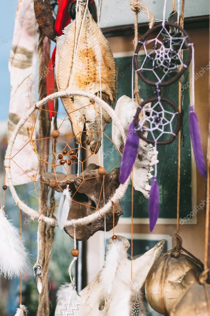 Dreamcatcher and the animal skull . background Stock Photo by ©golubovy 100133944 Dreamcatcher and the animal skull . background Stock Photo by ©golubovy 100133944
