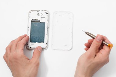 Özel araçlarıyla sökülmesi Smartphone