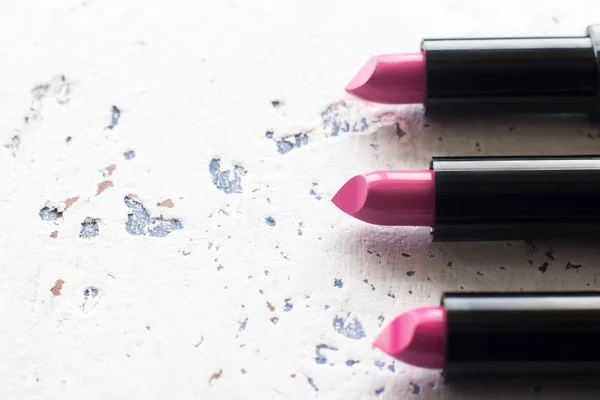 New pink lipsticks — Stock Photo, Image