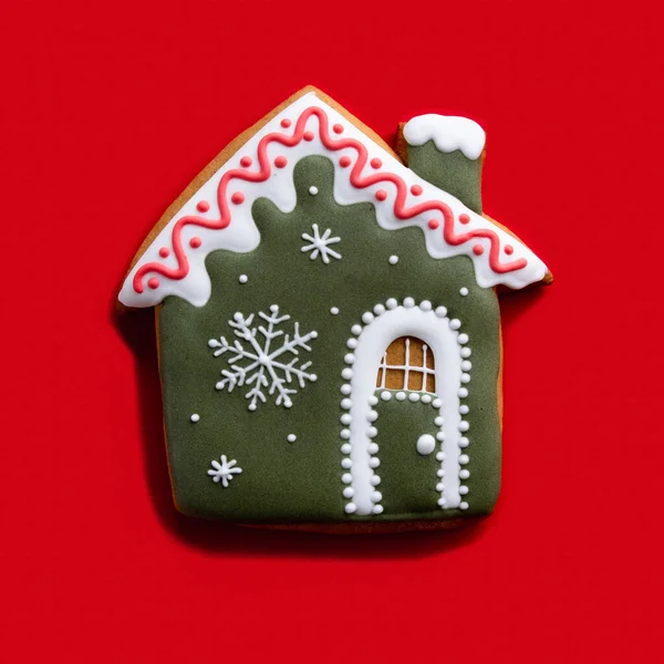 winter house decor christmas art background red