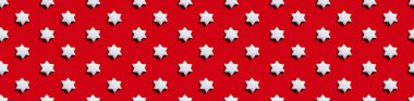 kırmızı pürüzsüz arkaplan beyaz yıldız deseni