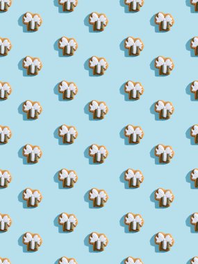 Tatlı bisküvi desenli tatlı pasta tasarımı