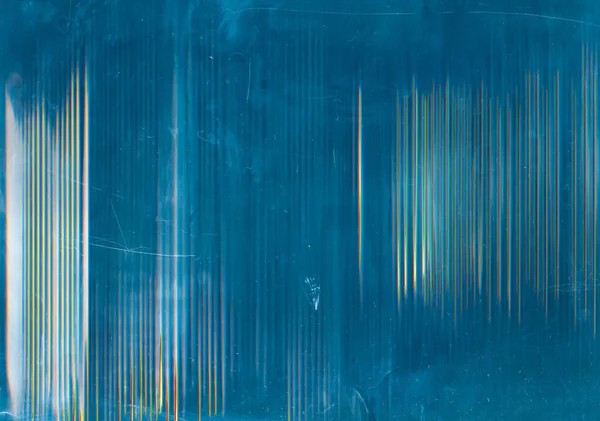 Glitch sobreposição poeira arranhões efeito display azul — Fotografia de Stock