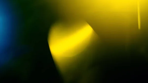Lencse flare elmosódott sugárzás optikai fény szivárgás sárga — Stock Fotó
