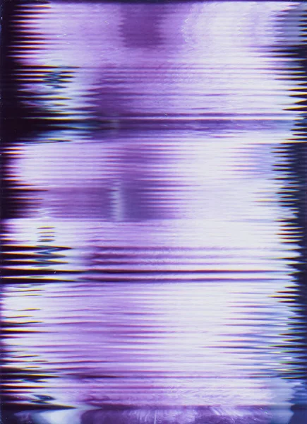 Glitch fondo digital ruido púrpura pantalla —  Fotos de Stock