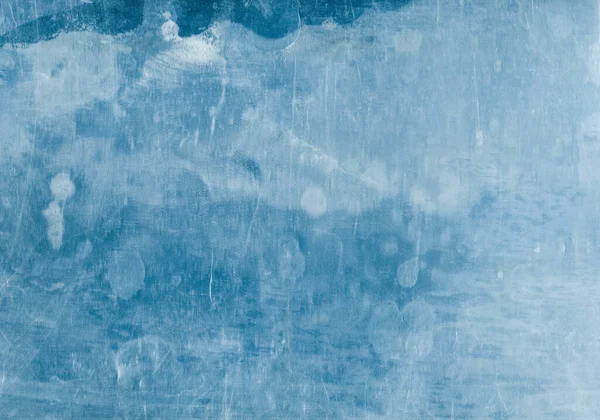 Distressed Overlay verwittertes Glas blau gefärbt — Stockfoto