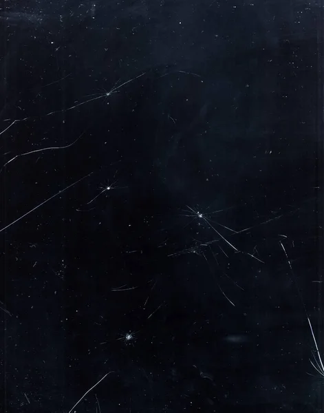 Potłuczone szkło nakładka uszkodzony ekran ciemne zadrapania — Zdjęcie stockowe