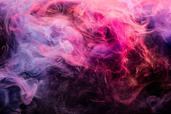 Kleur rook achtergrond rook textuur roze violet — Stockfoto