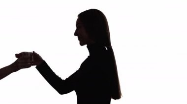 Çifte pozlama Mineral ferahlatıcı kadın