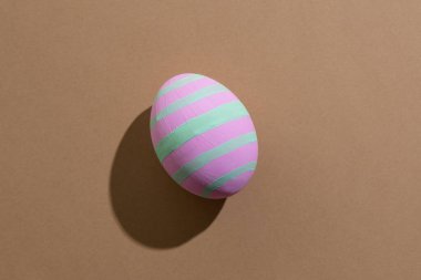 Mutlu Paskalya Bayramı dekorasyonu bayram hediye kartı