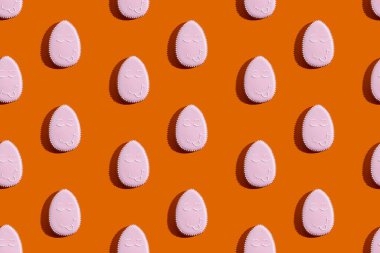 Tatil afişi pürüzsüz desenli şirin pastane sanatı