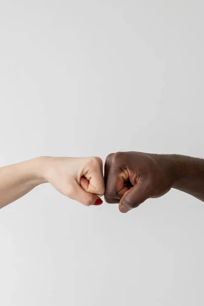Поддержка национального партнерства в области расовой терпимости — стоковое фото