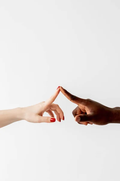 Rasse Toleranz multiethnische Unterstützung Freundschaft — Stockfoto