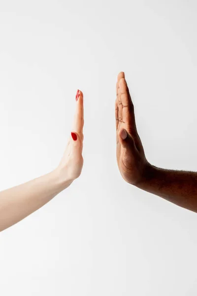 Tolerancia racial paz amistad multiétnica — Foto de Stock