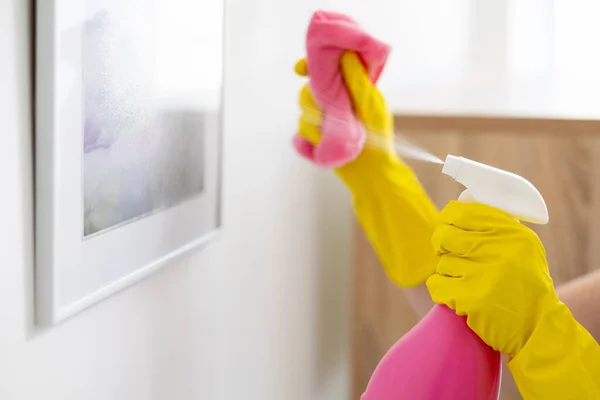 Cleaning company janitor service professional — Stock Photo, Image