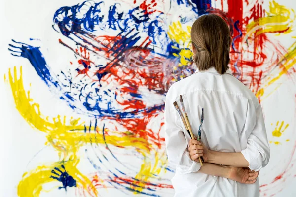 Arte moderna pittura ispirazioni pittore opere d'arte — Foto Stock