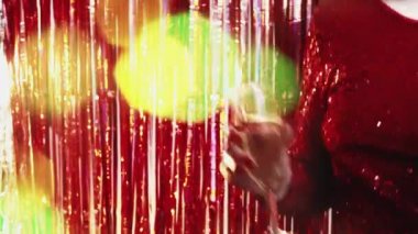 Parti içkisi Mutlu yıllar tatil kutlamaları