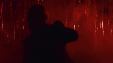 Noel partisi, disko gecesi dansçısı.