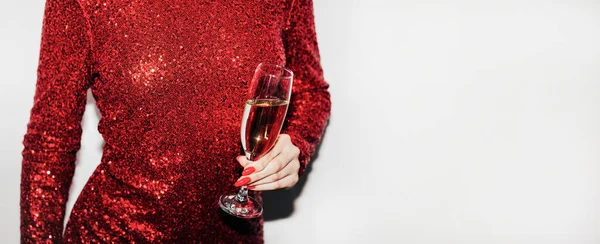 Feest drinken kerst viering reclame — Stockfoto