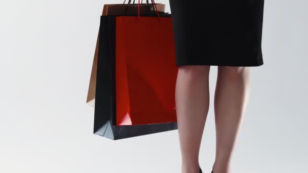 Noir vendredi vente shopping festif discount — Video