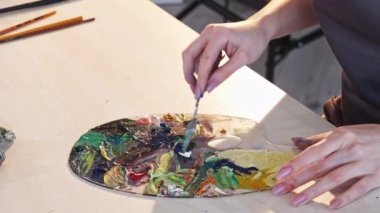 sanat hobisi yaratıcı yaşam tarzı palet bıçağı