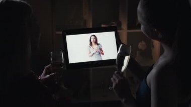 çevrimiçi parti uzak xmas arkadaşlarınızı selamlama tableti