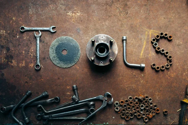 The word made of tools — Stock Photo, Image