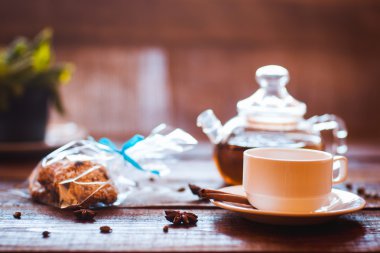 çaydanlık, çay ve vejetaryen Çerezler