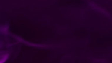 Gaz buharı. Duman pigmenti. Odaklanmamış mor neon rengi su akrilik dokusu soyut kara sanatın yaratıcı arka planında yüzüyor..