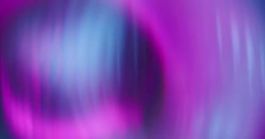 Parlak bulanıklık. Neon ışıkları üst üste bindi. Yuvarlak çizgili lens mavi renk yansıma akışı. Gizemli floresan soyut arkaplan efekti.