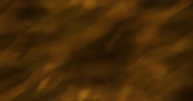 Bulanık kristal lens. Güneş sızıntısı. Parlak soyut arkaplanda parlayan renkli ışık. Sanat parlaklığı turuncu folyo dokusu.