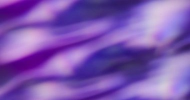 Parlak bulanıklık. Neon ışıkları üst üste bindi. Mavi mor yansıma dokusu. Gizemli floresan soyut arkaplan film optik etkisi.