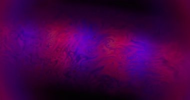 Odaklanmış yakıt dökülmesi. Boya pigmenti. Soyut akrilik sanat eserleri üzerinde yüzen pembe mavi renkli madde kabarcık akış dokusu neon rengi siyah arkaplan.