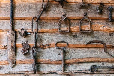 eski paslı tarım objests