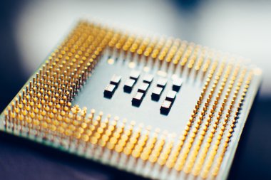 Bilgisayar cpu (merkezi işlemci birimi). Portre