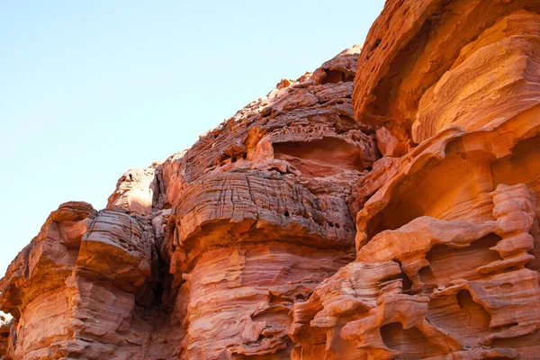 Rocas Masivas Del Cañón Rojo Desierto —  Fotos de Stock