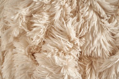 Arka plan duvar kağıdı için kürk beyaz kuzu tüylerini taklit et