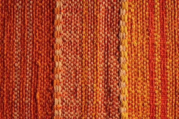 Oranžová Červená Žlutá Tapiserie Textury Pozadí Tapety — Stock fotografie
