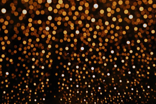 Turuncu Glitter arka plan bokeh ışık