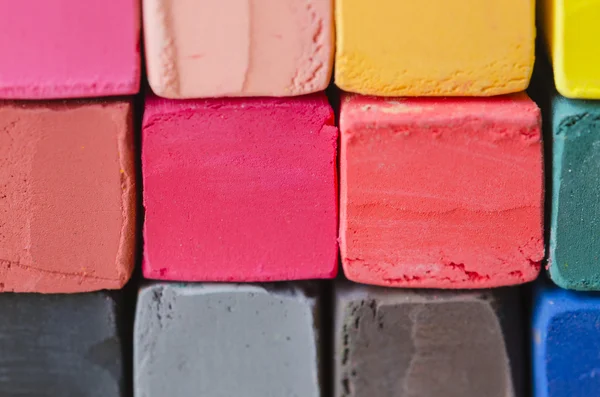 Renkli tebeşir kadar kapalı