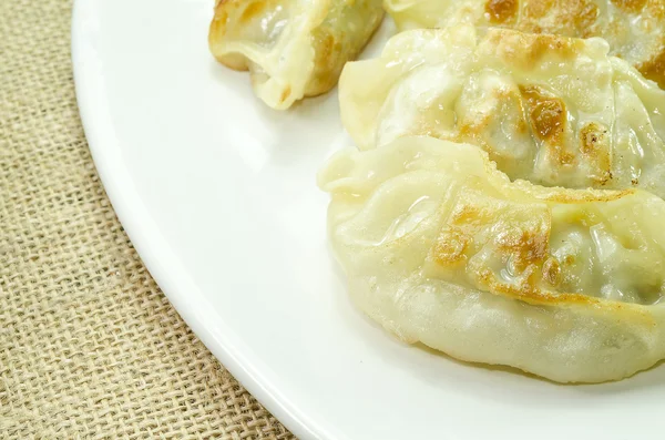 Smażone Pierogi z bliska. — Zdjęcie stockowe