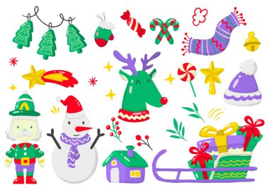Sancak için Noel etiketi Vektör Logosu