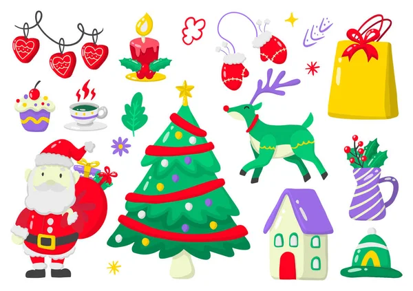 Weihnachtsschild Vector Logo Für Banner — Stockvektor