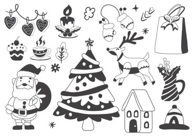 Sancak için Noel etiketi Vektör Logosu